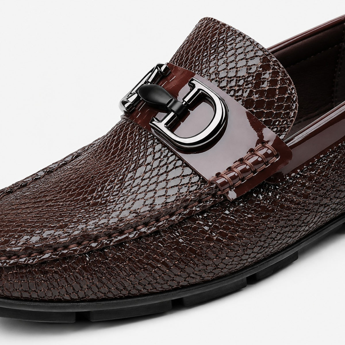 Mocassins Homme Cuir Respirant Driving
