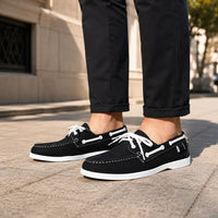 Mocassins Homme Bateau Cuir PU