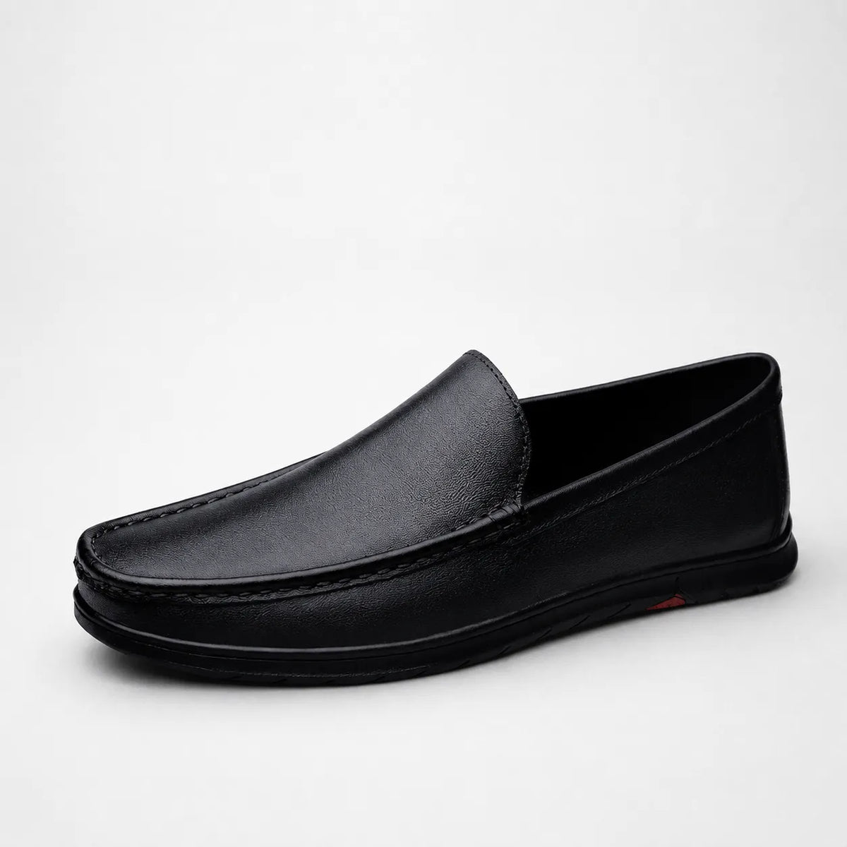 Mocassins Homme Cuir Italien Noir