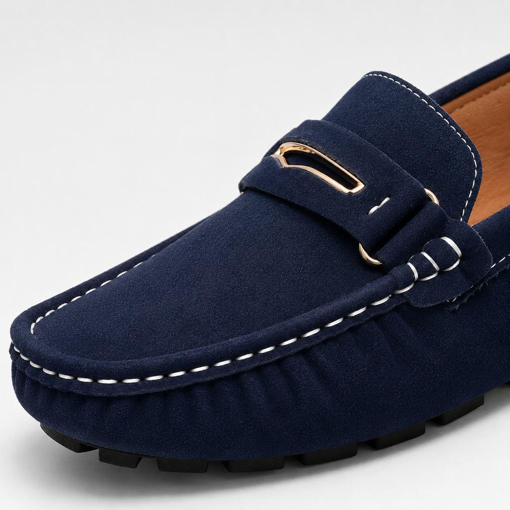Mocassins Coloré Cuir Automne