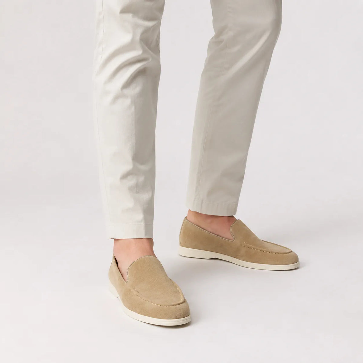 Mocassins Homme Daim British Slip-On