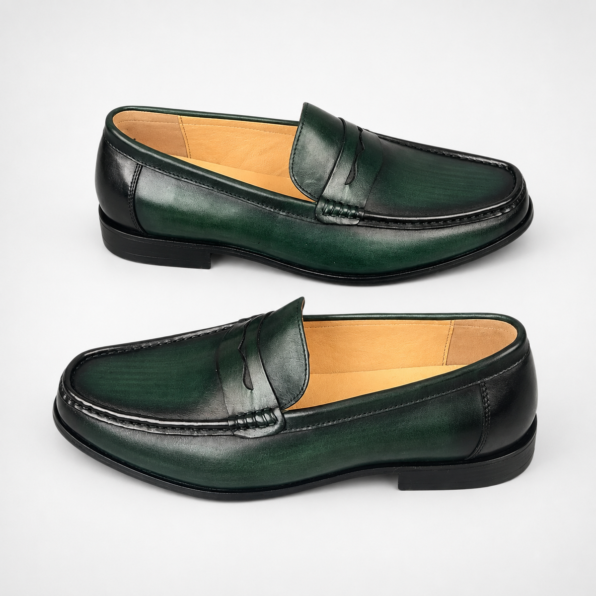 Mocassins Homme Penny Cuir Classique