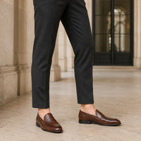 Mocassins Homme Cuir Casual Moderne