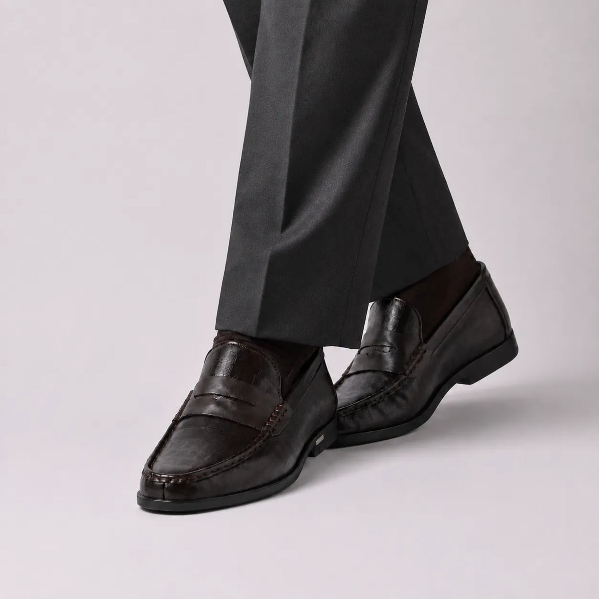 Mocassins Homme Cuir Style Italien