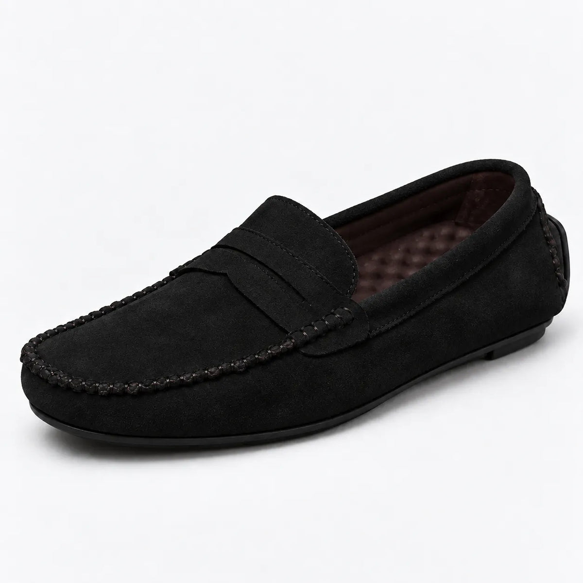 Mocassins Homme Daim Léger Respirant