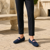 Mocassins Bateau Daim Fait Main