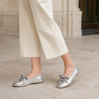 Ballerines Femme Nœud Souple Confort