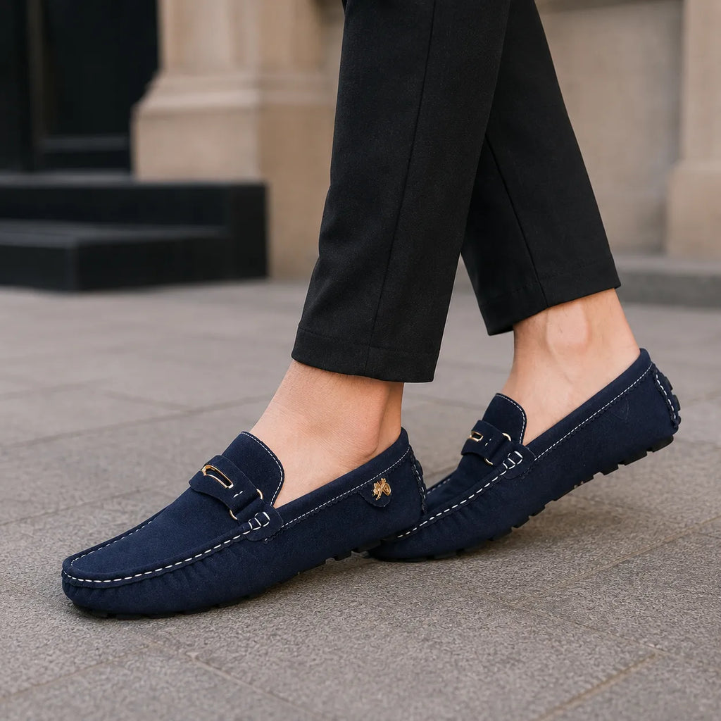 Mocassins Coloré Cuir Automne