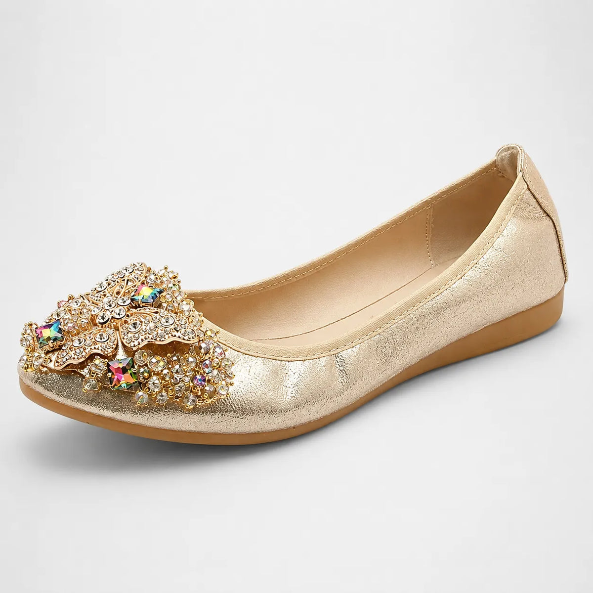 Mocassins Femme Pliables Slip-On