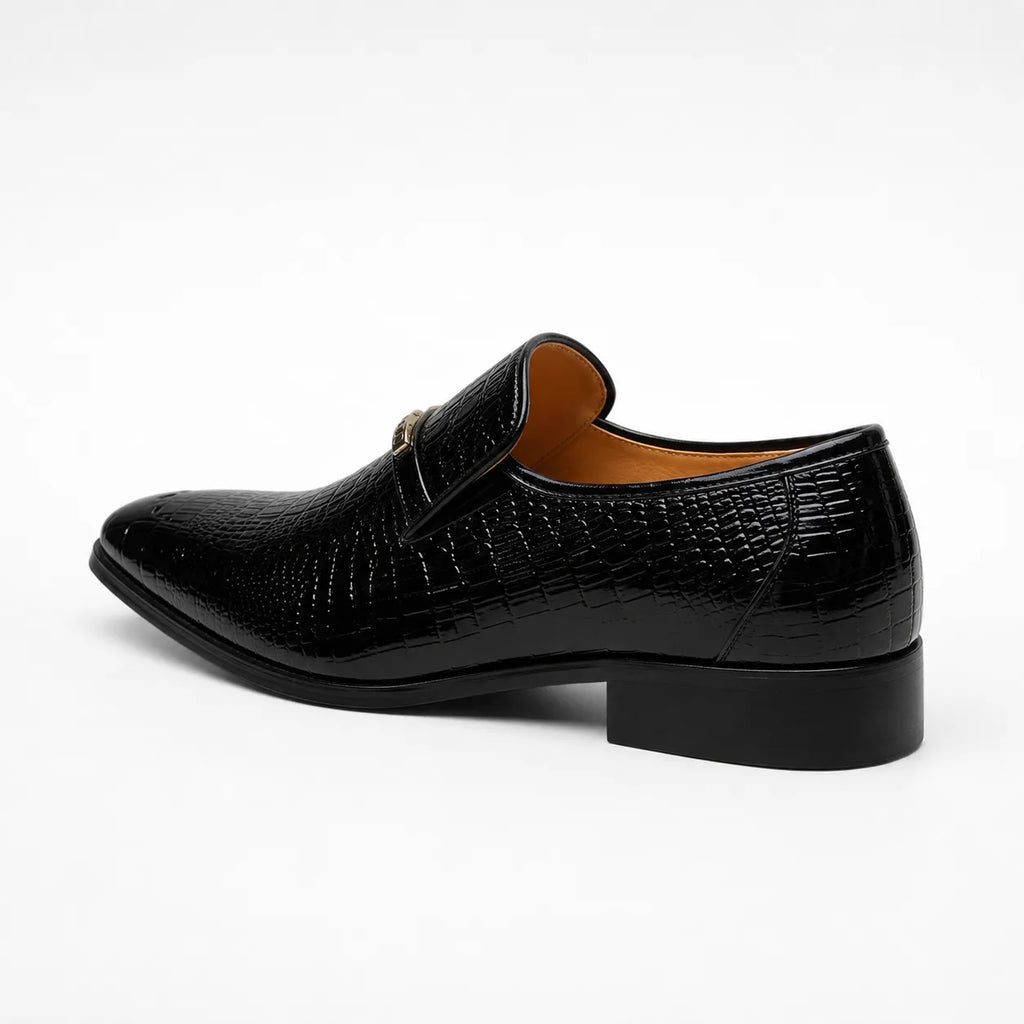 Mocassins Homme Cuir Croco