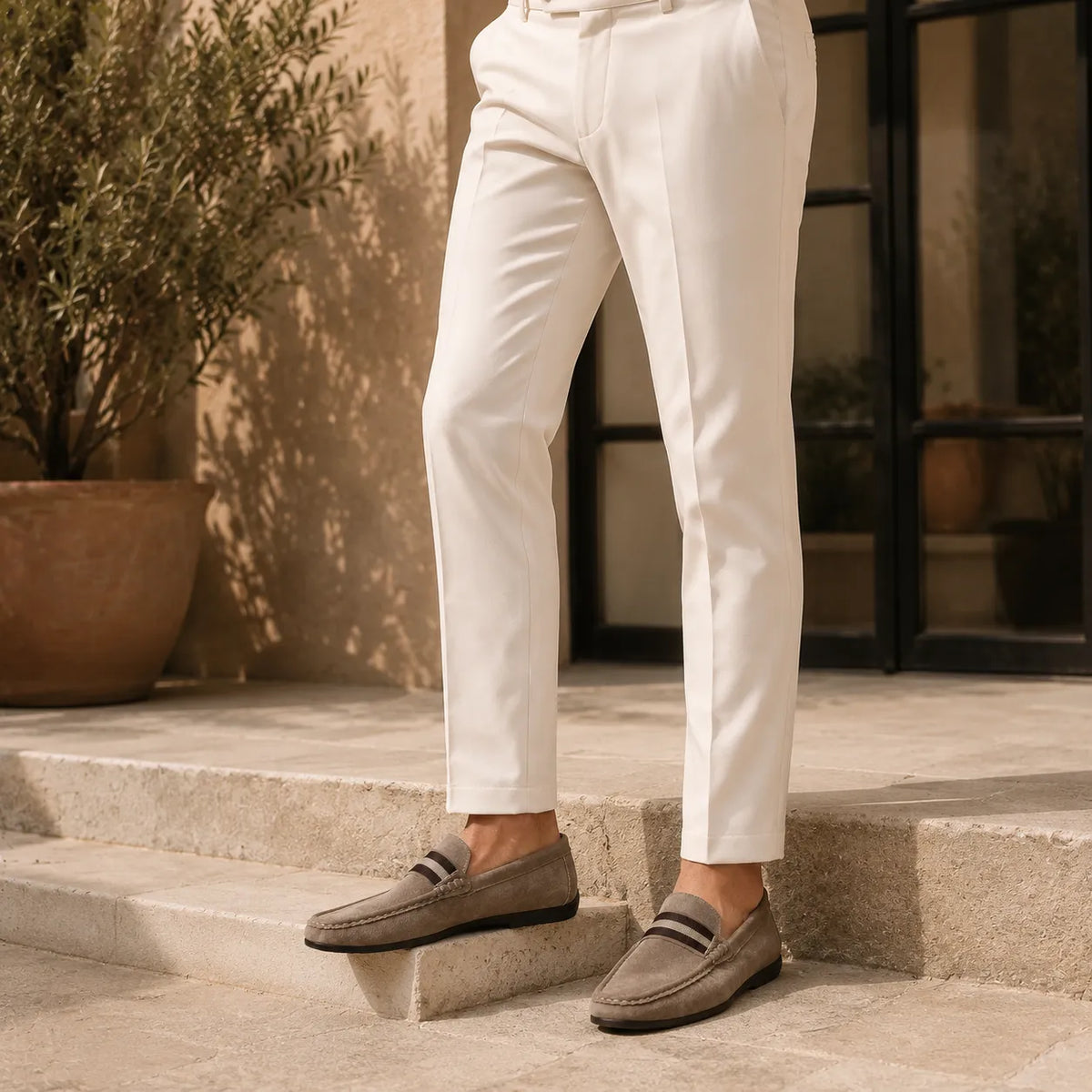 Mocassins Daim Confort Automne