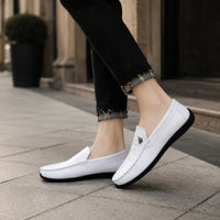 Mocassins Homme Cuir Italien Souple