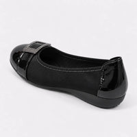 Mocassins Femme Boucle Carrée Vintage