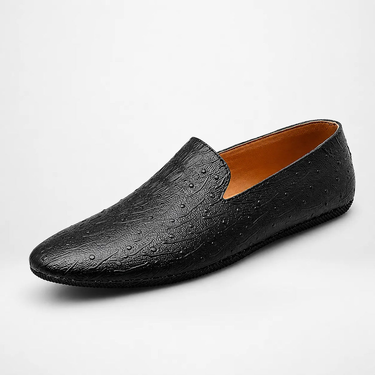 Mocassins Cuir Fait Main Italien