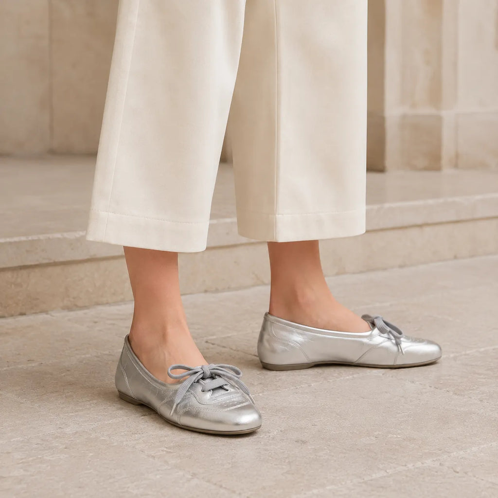 Ballerines Femme Nœud Souple Confort