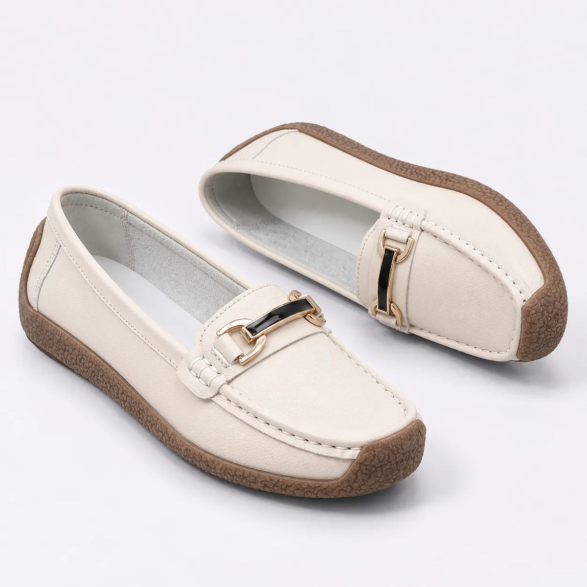 Mocassins Femme Cuir Grandes Tailles