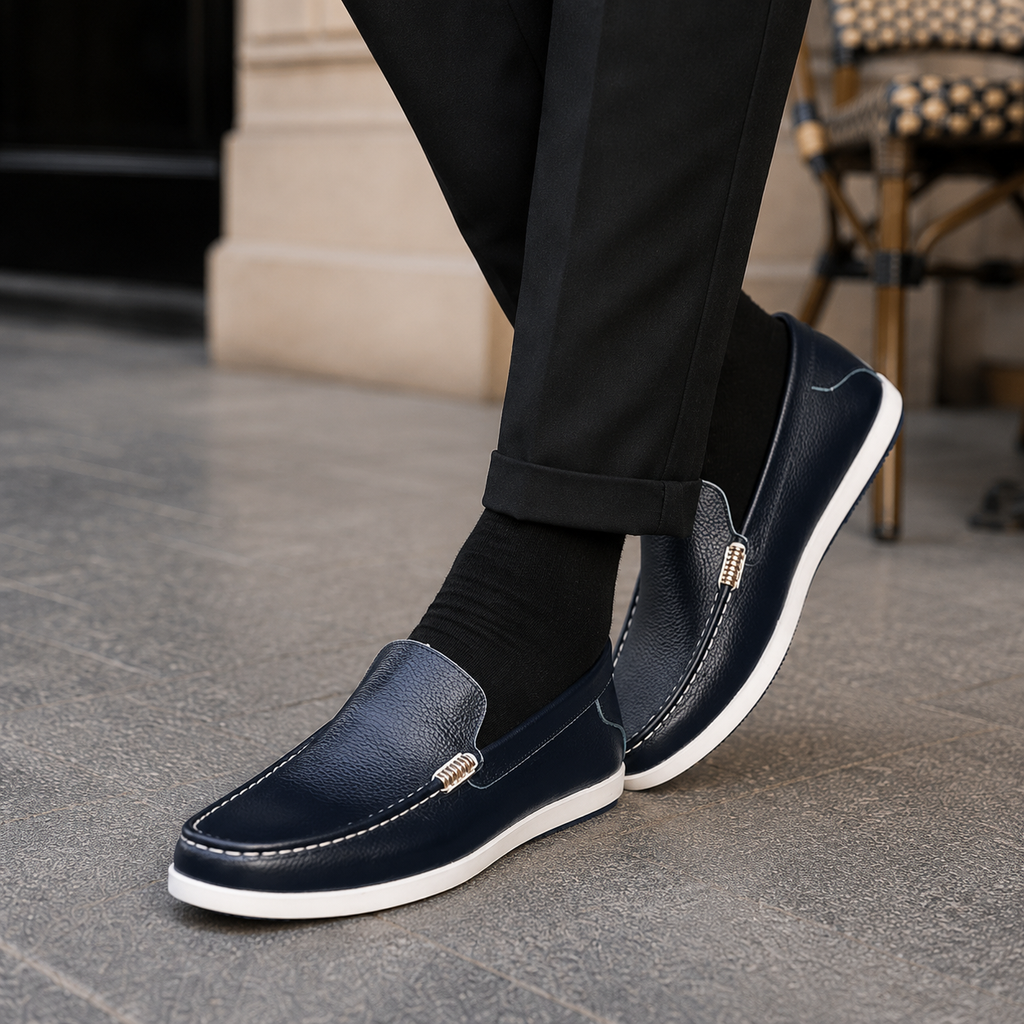 Mocassins Cuir Style Anglais