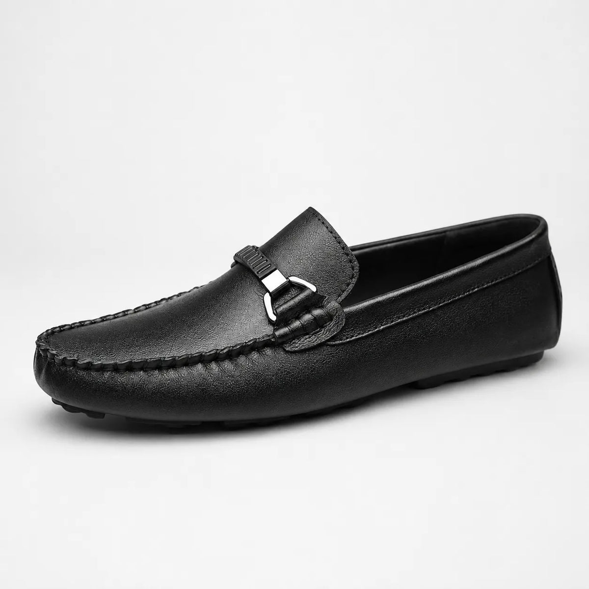 Mocassins Cuir Bureau Slip-On