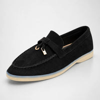 Mocassins Femme Perles Or Bureau