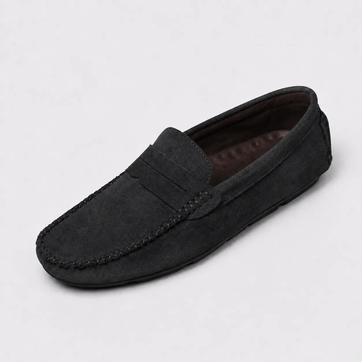 Mocassins Bateau Daim Respirant Slip-On