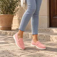 Mocassins Femme Daim British Léger