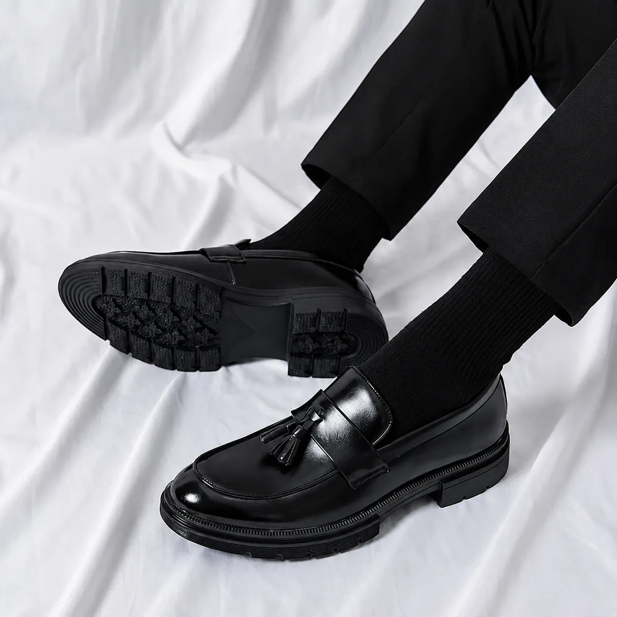 Mocassins Homme Cuir Style Business
