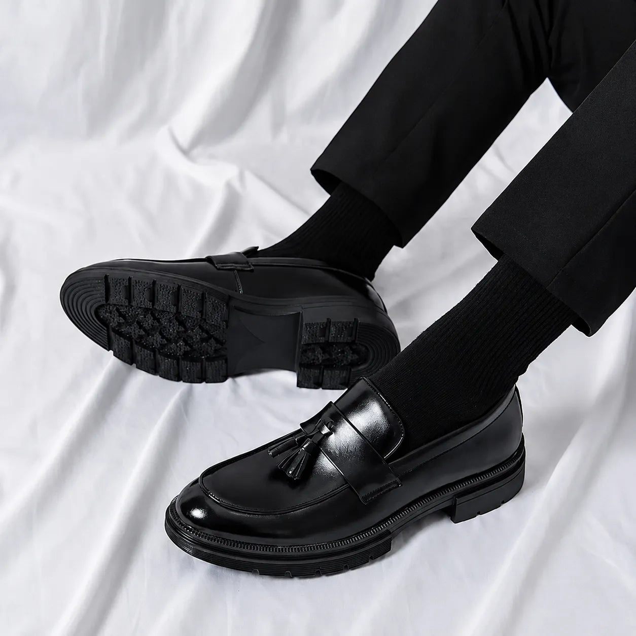 Mocassins Homme Cuir Style Business