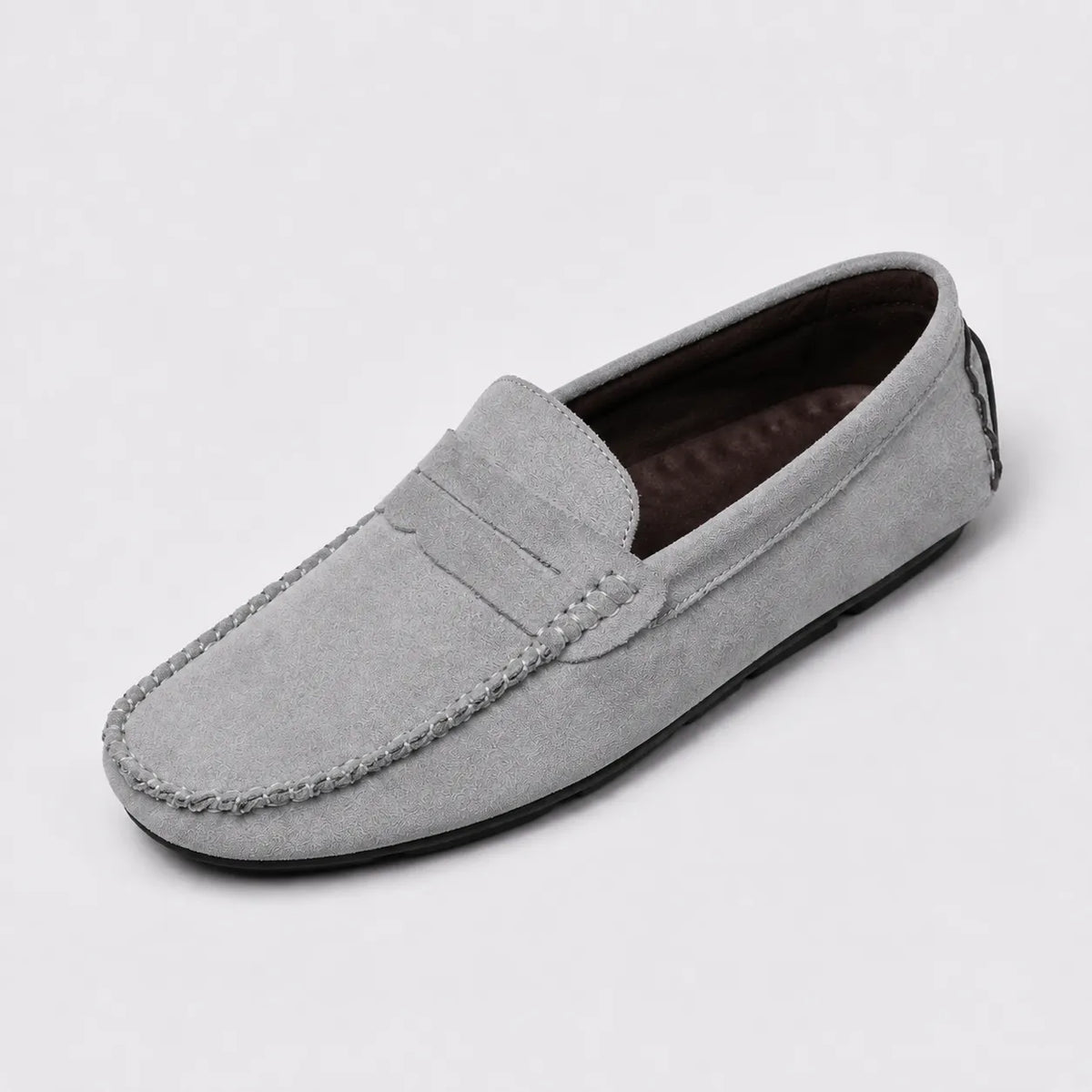 Mocassins Bateau Daim Respirant Slip-On
