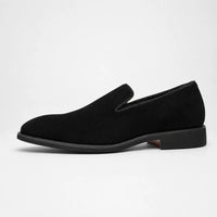 Mocassins Homme Daim Italien Élégant