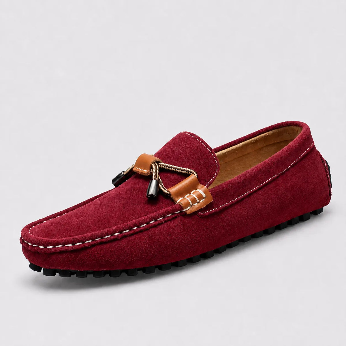 Mocassins Homme Daim Fait Main Driving