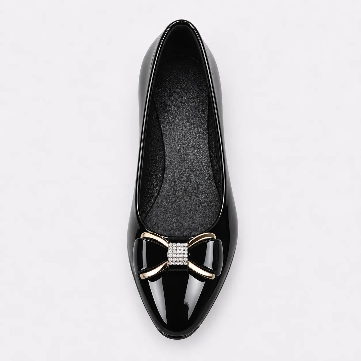 Chaussures Femme Vernies Nœud Élégant