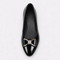 Chaussures Femme Vernies Nœud Élégant