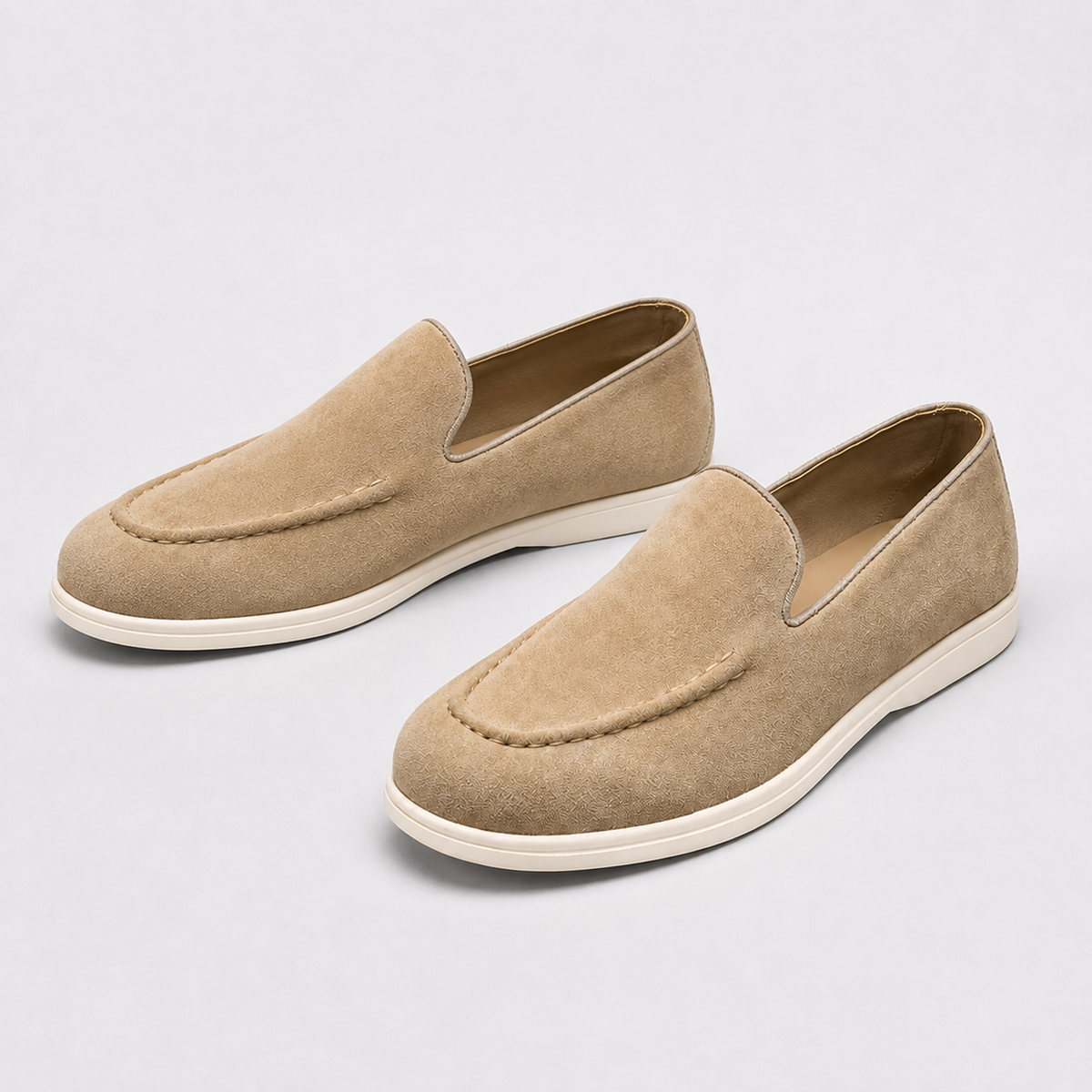 Mocassins Homme Daim British Slip-On