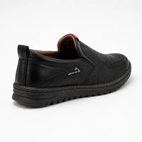 Mocassins Homme Cuir Couture Contrastée