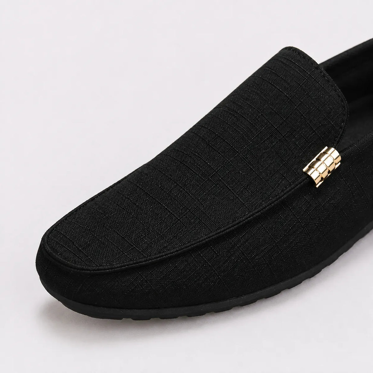 Mocassins Homme Toile Slip-On Élégant