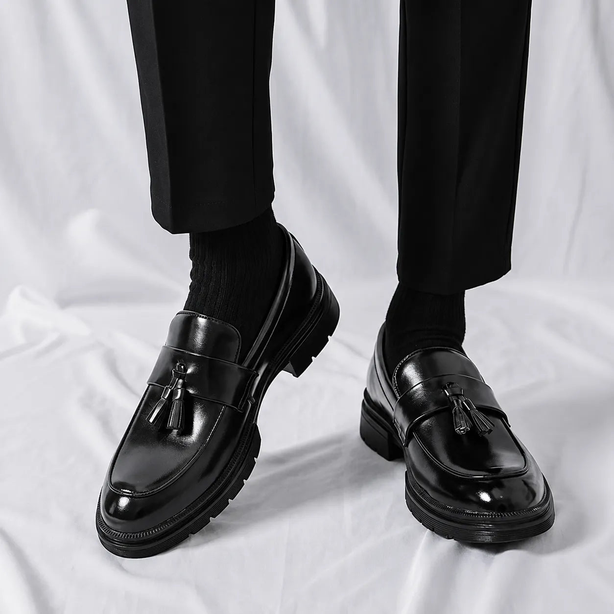 Mocassins Homme Cuir Style Business