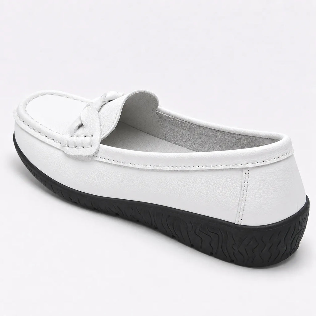 Mocassins Femme Cuir Confort Grandes Tailles