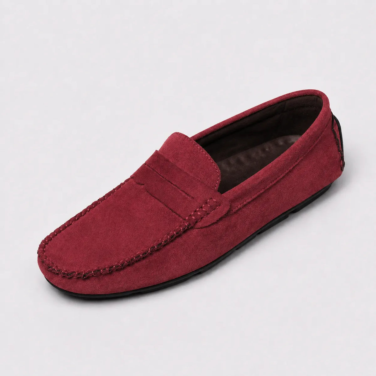 Mocassins Bateau Daim Respirant Slip-On