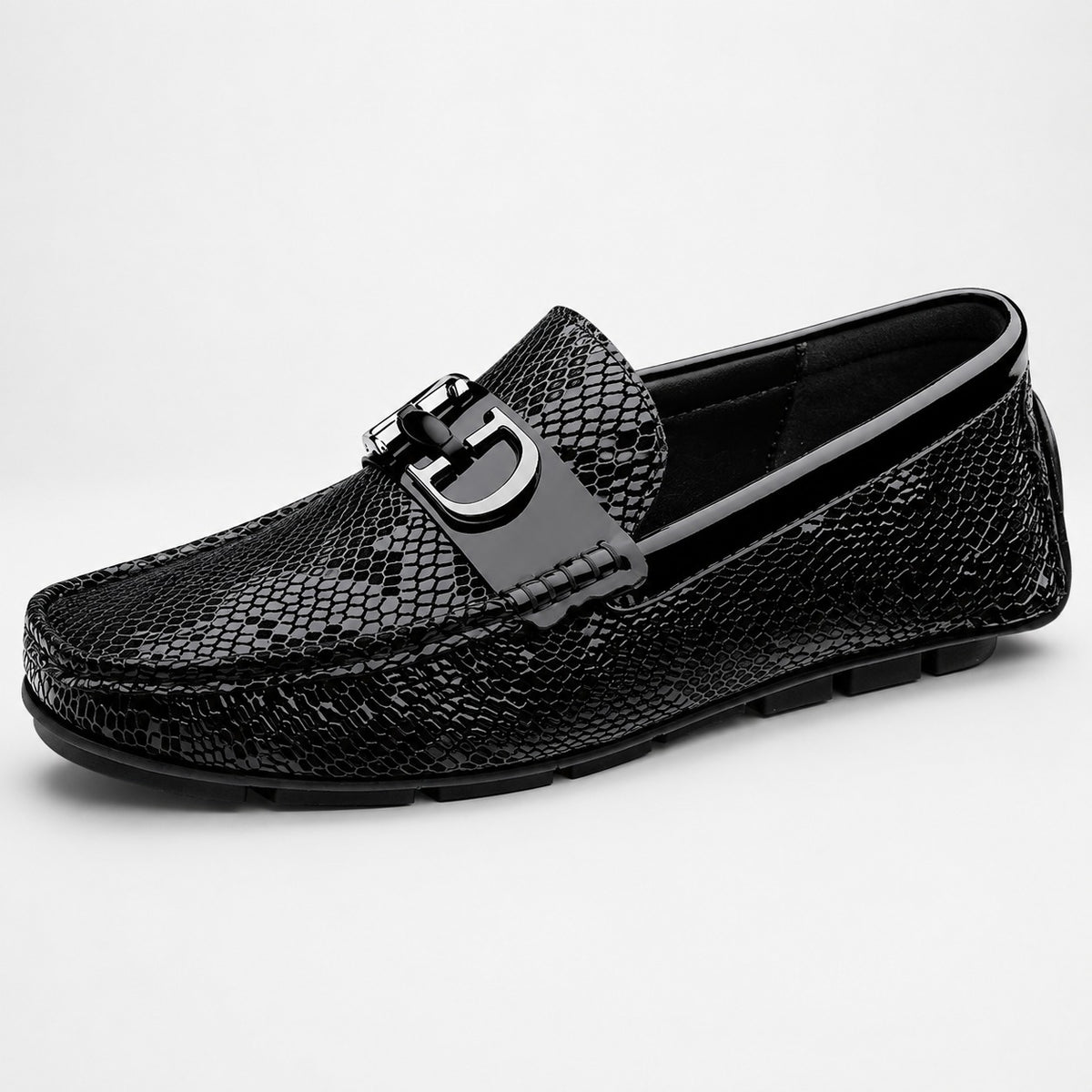 Mocassins Homme Cuir Respirant Driving