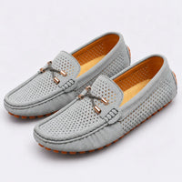 Mocassins Homme Daim Fait Main Bateau