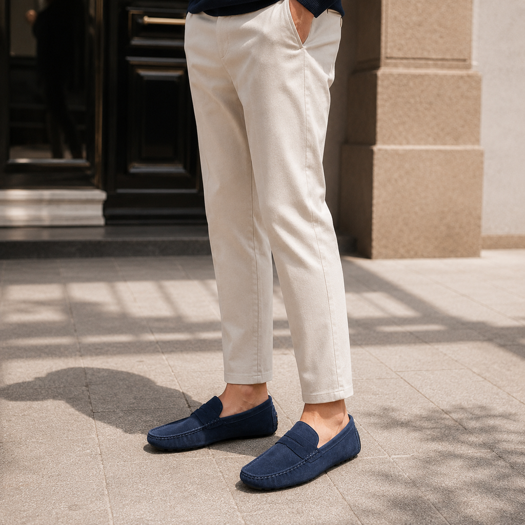 Mocassins Daim Confort Casual