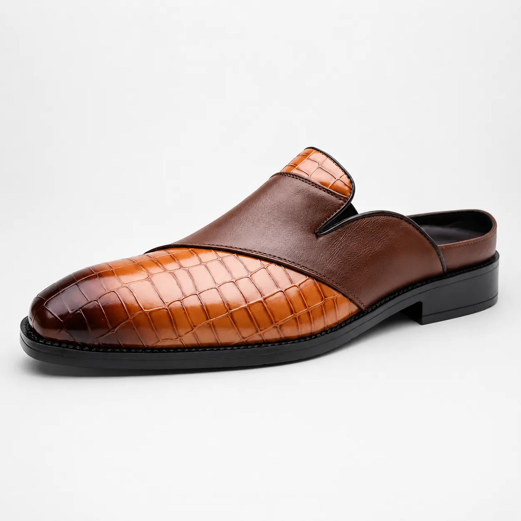 Mules Homme Été Cuir