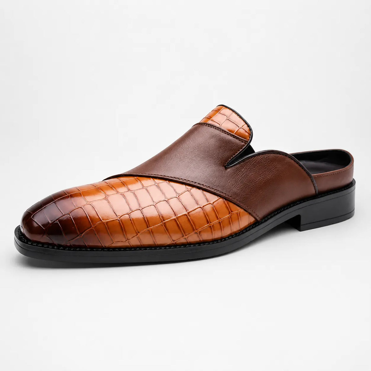 Mules Homme Été Cuir