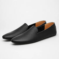 Mocassins Homme Cuir Slip-On Casual
