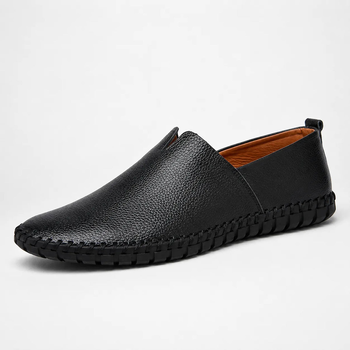 Mocassins Homme Cuir Blanc Business