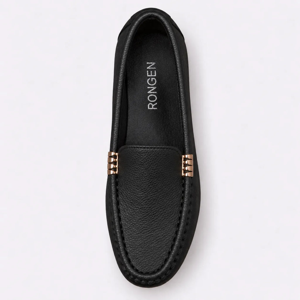 Mocassins Femme Cuir Léger Confort