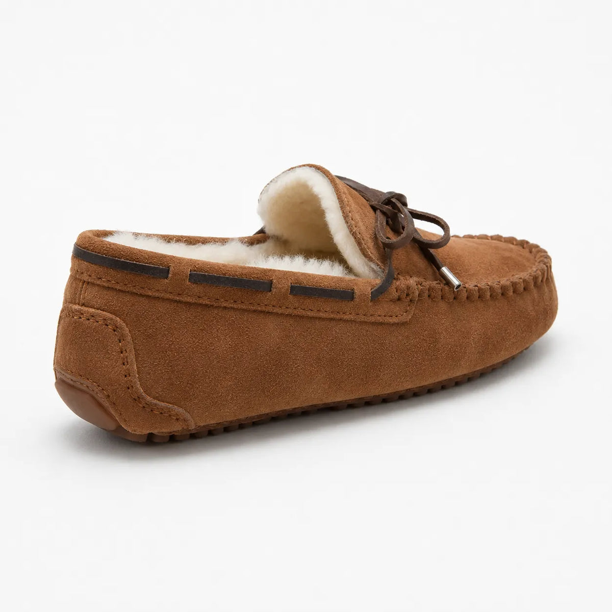 Mocassins Femme Vachette Laine Chaud