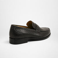 Mocassins Homme Cuir Serpent Luxe
