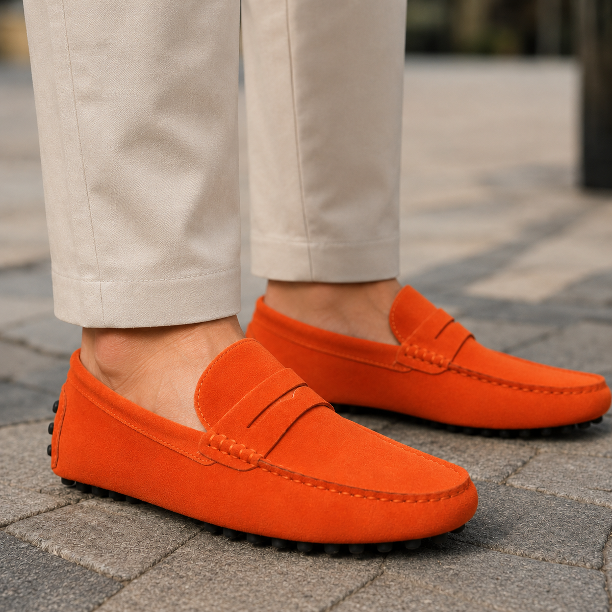 Mocassins Cuir Grandes Tailles
