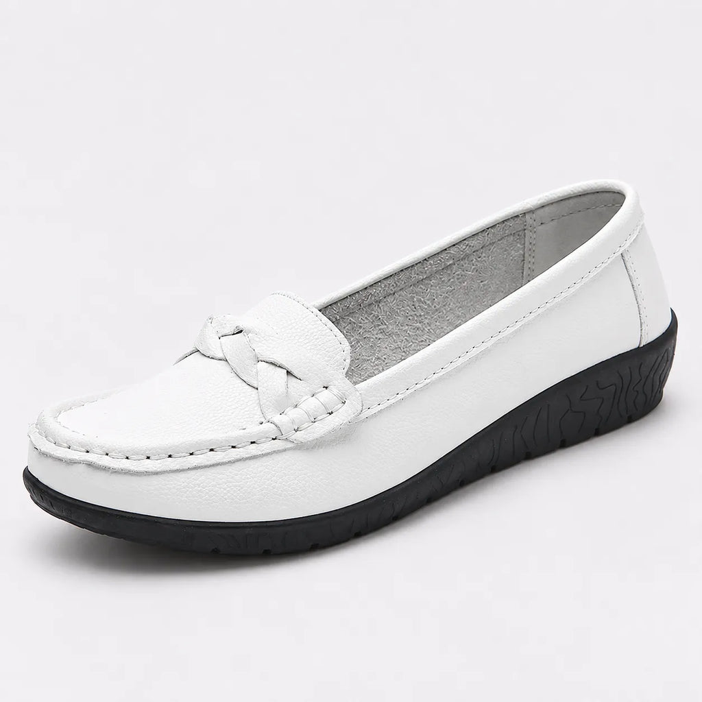 Mocassins Femme Cuir Confort Grandes Tailles